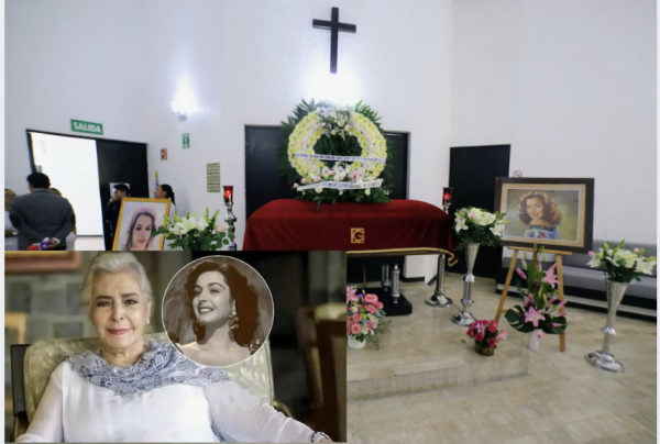 Así fue el funeral de Elsa Aguirre: junto a sus enfermeras y rodeada de flores dignas de una diva